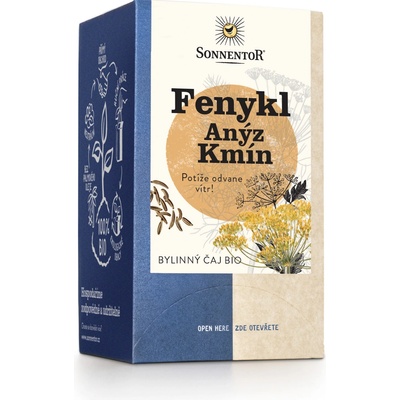 Sonnentor Bio Fenykl Anýz Kmín 30,6 g