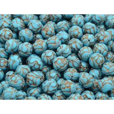 Glass beads, s.r.o. Růže 11119210 10 mm 63020/54307 Balení: 150ks