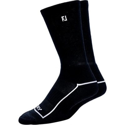 Footjoy ProDry Crew ponožky Black