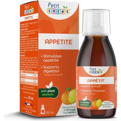 Petit CHENE APPETITE detský sirup s pomarančovou a citrónovou arómou 125 ml