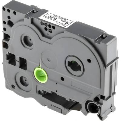 Compatible Съвместима лента Brother TZe - 111 / TZ-111 - 6mm x 8m - черен печат / прозрачен фон KP36506
