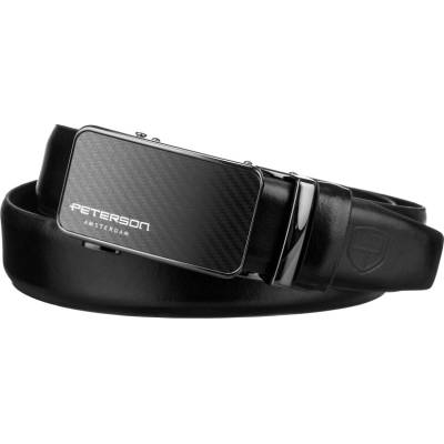 Peterson Pánský pásek PTN A002 BLACK