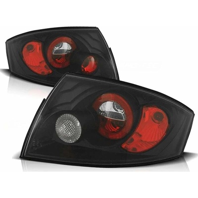Zadní světlomety, světla, lampy Audi TT, 1999-2006, čiré, černé black LTAU08