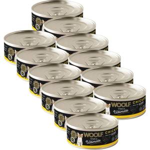 WOOLF WildCat Ultimate Kitten Chicken Pate 12 x 85 г