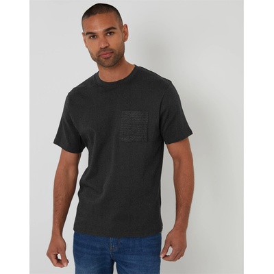 Threadbare Тениска Threadbare Men's Havana Regular Fit T-Shirt - Slate