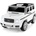 Costway Електрическа кола за деца Mercedes Benz G500 Детска електрическа кола с дистанционно управление Бяла