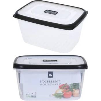 Image 1 of КУТИЯ ЗА ХРАНА С ВЪЗДУШЕН КЛАПАН PP 1700мл 19.5x14x10см (030000660)