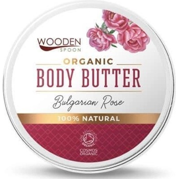 Wooden Spoon Масло за тяло Organic, Bulgarian Rose, 100 ml