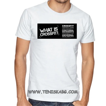 Image 1 of Fruit of the Loom Тениска със щампа - Crossfit-3