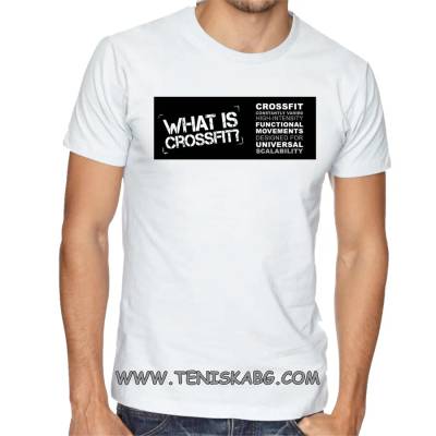 Fruit of the Loom Тениска със щампа - Crossfit-3