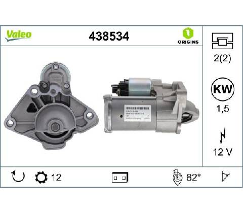 Startér VALEO 438534