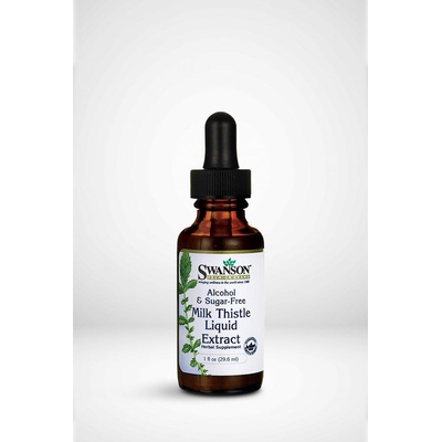 Swanson Ostropestřec Mariánský Milk Thistle Liquid Extract 29,6 ml
