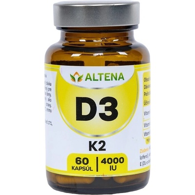 Altena vitamín D3 + K2 MK7, 4000 IU 60 ks