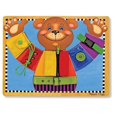 Melissa & Doug ДЪРВЕН БОРД ЗА ОСНОВНИ УМЕНИЯ (13784)