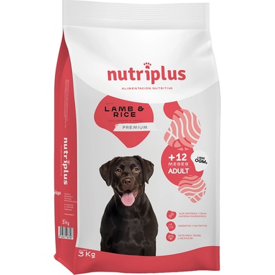 Nutriplus Adult Dog s jehněčím 2 x 3 kg