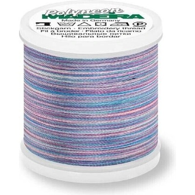 Vyšívací nitě PES Madeira Polyneon (200m) - melírované barva 1606 rainbow