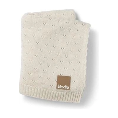 Elodie Details Pointelle Blanket Creamy White