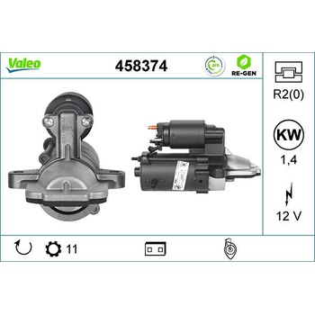 żtartér VALEO 458374