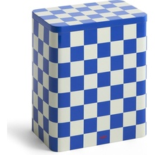 HAY Plechová dóza Tin, Large, Blue Off-white AE360-A603-AO72