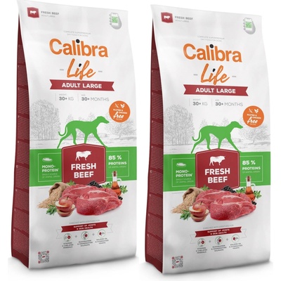 Calibra Life Adult Large Fresh Beef 12 kg