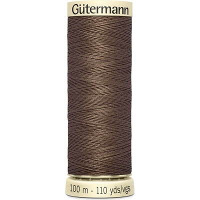 672 Univerzální šicí nit Gütermann 100% PES, hnědá