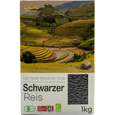 Golden Elephant Ryža čierna 1 kg