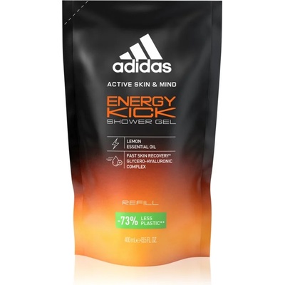 Adidas Energy Kick освежаващ душ гел пълнител 400ml