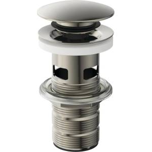Ideal Standard Atelier Multisuite Click-Clack вентил за мивка със сребрист преливник Silver Storm (E1482GN)