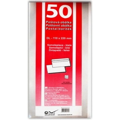 Obálka DL samolepící 50ks