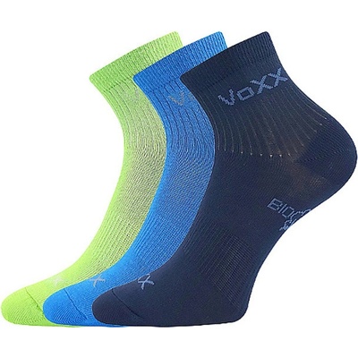 VoXX BOBBIK dětské slabé sportovní ponožky 3 páry mix kluk