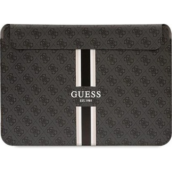 Guess PU 4G Printed Stripes Computer Sleeve 16" Black GUCS16P4RPSK