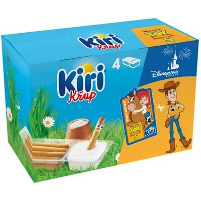 Kiri Křup Tavený sýr a trvanlivé tyčinky 4 x 35 g