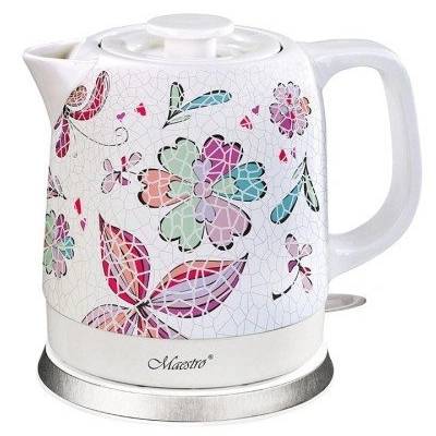Maestro MR-068 керамичен електрически чайник 1, 5L 1500W (MR-068-FLOWERS)