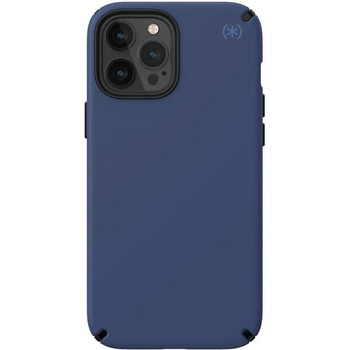 Speck Presidio 2 Pro Case - удароустойчив хибриден кейс за iPhone 12 Pro Max (тъмносин)