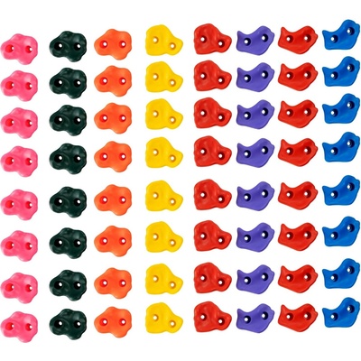 Vevor Lezecí kamene plastové Neónové 12ks