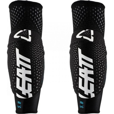 LEATT Elbow Guard 3DF 5.0 bílá/černá 2019