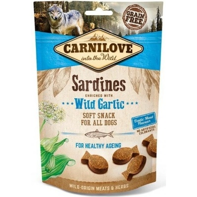 Carnilove Dog Soft Snack Sardines+Wild garlic 200 g