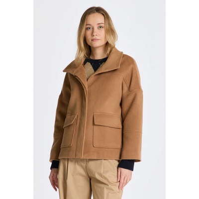 Gant Cropped wool hnedá