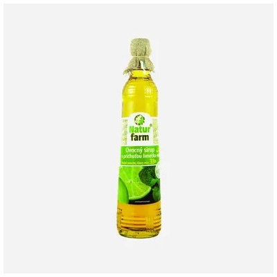 Naturfarm Sirup limetka a mäta 33% ovocie 0,7 l