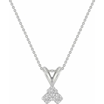 Eppi Prívesok s tromi lab grown diamantmi Flauna P41771