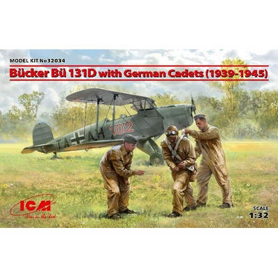 ICM Bücker Bü 131D with German Cadets 1939-45 1:32