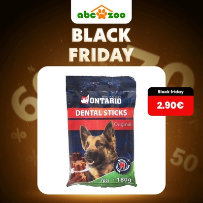 Ontario Dental Sticks Original žuvacie tyčinky pre psov 180 g