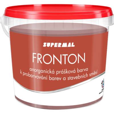 Fronton prášková farba do stavebných zmesí 0847 800 g tmavočervená