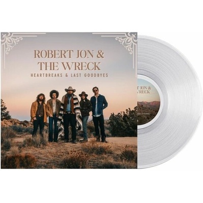 Robert Jon - Heartbreaks & Last Goodbyes (Limited Edition) (180g) (Crystal Clear Vinyl) LP