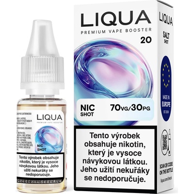 Liqua Nic Shot Booster PG30/VG70 10 ml 20 mg