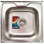 Mixxus Z5050-08-180MD (micro decor) кухненска мивка от неръждаема стомана (10029) Мивка за вграждане