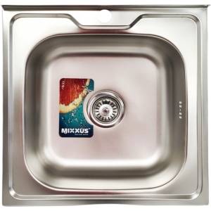 Mixxus Z5050-08-180MD (micro decor) кухненска мивка от неръждаема стомана (10029) Мивка за вграждане
