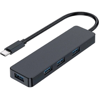 Gembird USB hub Gembird UHB-CM-U3P4-01, 4-port USB 3.1 (Gen 1) видe-C hub (UHB-CM-U3P4-01)