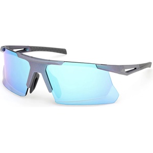 Adidas Мъжки очила Adidas eyewear Dunamis BI Mirror S3 Running glasses - Matte Dark Green / Blue Mirror - размер One Size (205-7190-0411)