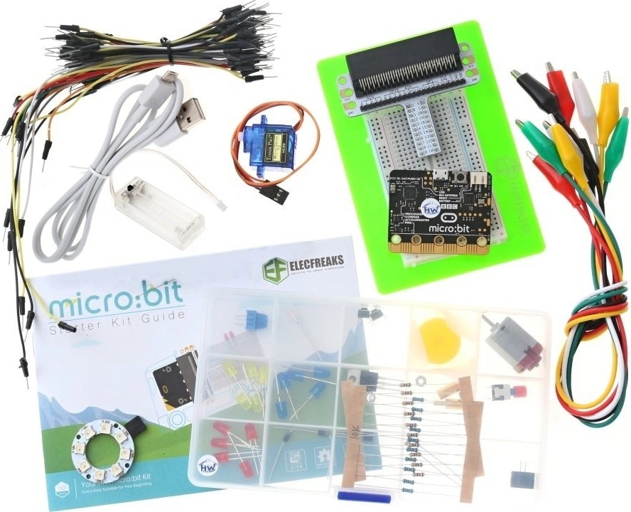 ElecFreaks BBC micro:bit Starter Kit Varianta kitu: s modulem Micro:bit ...